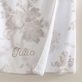 LoveShackFancy Garden Damask Bath Wrap &amp; Towels Set