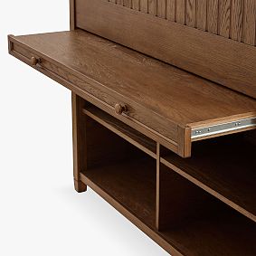 Beadboard Full Low Loft Bed