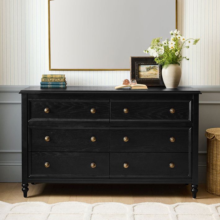 west elm black dresser x PBT Vivienne (56w x 18d