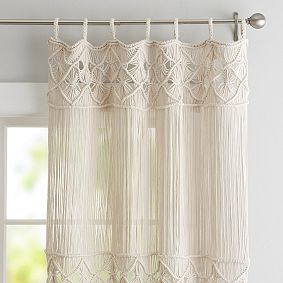 Macramé Decorative Panel - Ivory
