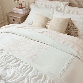LoveShackFancy Bandana Toile Duvet Cover