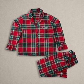 Hill House Home Holiday Tartan Flannel Pajama Set