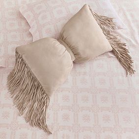 LoveShackFancy Rodeo Bow Pillow