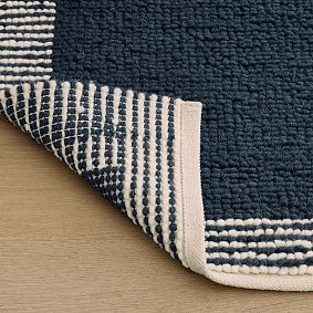 Theo Stripe Border Rug