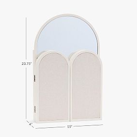 Arched Folding Vanity (30"x24")