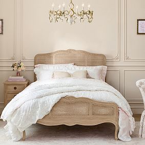 LoveShackFancy Caned Classic Bed