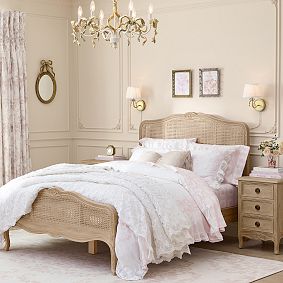 LoveShackFancy Caned Classic Bed