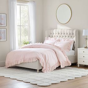 Eleanor Tufted Upholstered Clasic Bed