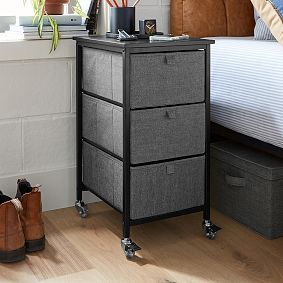 Rolling 3-Drawer Cart