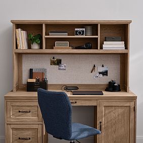 Functional Light Up Desk Hutch (55"w x 11"d)