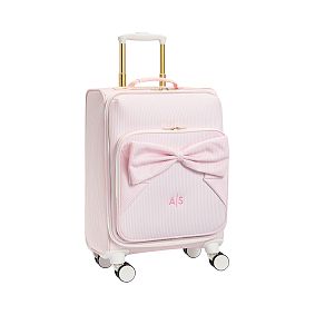 Le Petit Bow Pink Soft Sided Carry-On Luggage