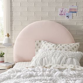 Round No Nails Dorm Headboard