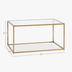 Gold Coffee Table (30")