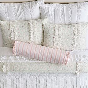 Hill House Home Variegated Stripe Bolster Pillow