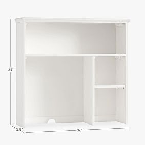 Dorm Cabinet Hutch (36"w x 10.5"d)
