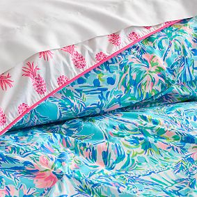 Lilly Pulitzer Pineapple Party Duvet Cover