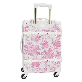 LoveShackFancy Garden Party Damask Hardsided Spinner