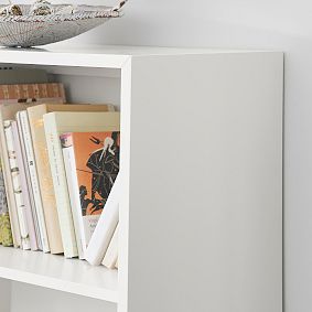 Blaire Media Tall Bookcase with Cubbies (110")