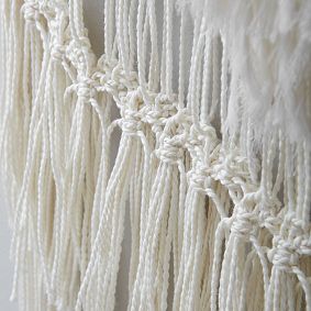 Feather And Fringe Wall Hanging