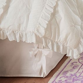 LoveShackFancy Bow Bedskirt