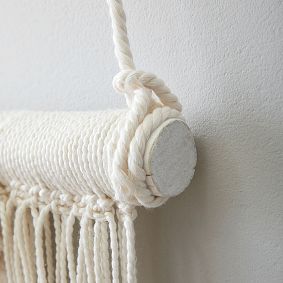 Feather And Fringe Wall Hanging