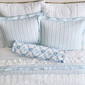 Hill House Home Stripe Trellis Bolster