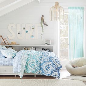 Smocked Pleated Sheer Curtain