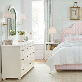 Hill House Home Chelsea 6-Drawer Wide Dresser (58.5w x 19d")
