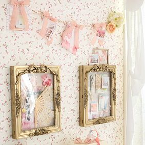 LoveShackFancy Pearl With Bows Garland (72")