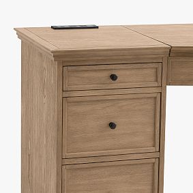 Hampton Smart Flip-Top Vanity Desk (58.5"w x 23.5"d)