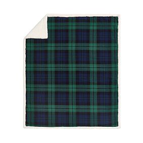Black Watch Plaid Throw