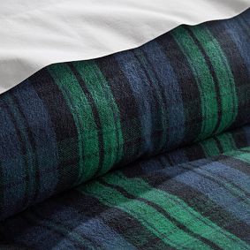 Black Watch Plaid Comforter