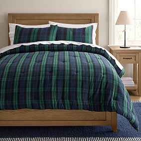 Black Watch Plaid Comforter