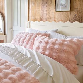 Washed Cotton Ruffle Organic Duvet Cover