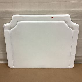 Open Box: Smart Auburn Tufted No Nails Dorm Headboard, Twin - Everyday Velvet White