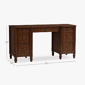 Marlowe Smart Storage Desk (58"w x 20"d)