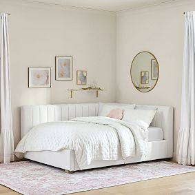 Avalon Upholstered Corner Bed