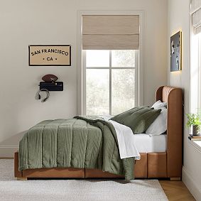 Arden Upholstered 4-Drawer Storage Bed