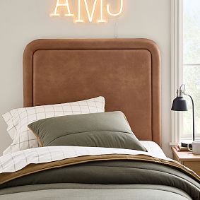 Channeled No Nails Dorm Headboard