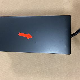 Open Box: Tall Plug In Rolling Cart - Onyx