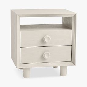 Open Box: West Elm x PBT Vivienne Nightstand (23") - Bleached Bone