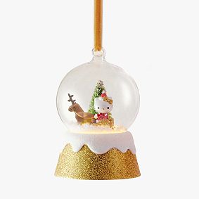 Hello Kitty<sup>&reg;</sup> Light-Up Sleigh Ornament