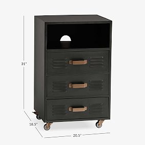 Locker Storage Rolling Cart (20.5"x31")
