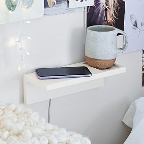 No Nails Wireless Charging Shelf (11")
