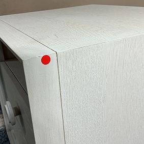 Open Box: West Elm x PBT Vivienne Nightstand (23") - Bleached Bone
