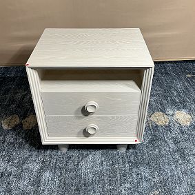 Open Box: West Elm x PBT Vivienne Nightstand (23") - Bleached Bone