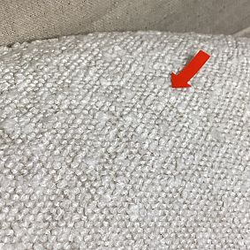 Open Box: Ashton Sleeper (47") - Chunky Boucle Ivory
