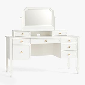 Auburn Storage Vanity Desk (57"w x 23"d)