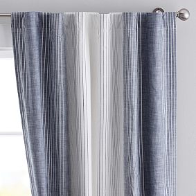 Ombre Stripe Blackout Curtain