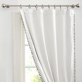Pom-Pom Blackout Curtain